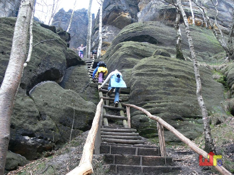 H�ntzschelstiege - Hinweg